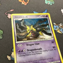 Giratina 28/127 Holo NM -Vintage Rare Holo Pokemon Card- Platinum (5z) - Image 3