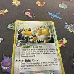Ampharos 1/101 NM/LP -Vintage Holo Pokemon Card- EX Dragon Frontiers (2z) - Image 2