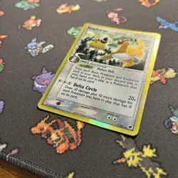 Ampharos 1/101 NM/LP -Vintage Holo Pokemon Card- EX Dragon Frontiers (2z) - Image 3