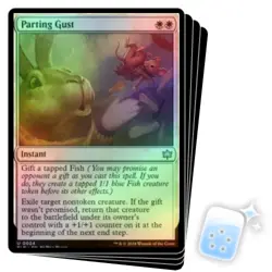 FOIL PARTING GUST X4 Bloomburrow BLB Magic MTG MINT CARD - Image 1