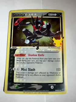 Greninja Star SWSH144 SWSH: Sword & Shield Promo Cards Holo NM - Image 1
