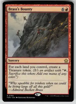Brass's Bounty Normal R Foundations 190 NM - Image 1