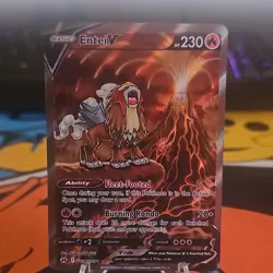 The Pokemon Company Entei V GG36/GG70 Crown Zenith GG Full Art Holo UR EN - Image 3