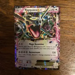 Pokemon Rayquaza EX XY69 Black Star Promo Holo Basic HP English Card (2 copies) - Image 3