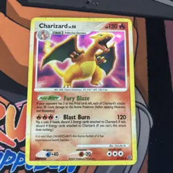 Pokemon: Secret Wonders: Holofoil Charizard: Moderately Played Condition - Image 1
