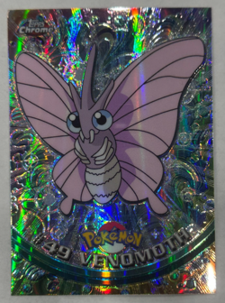 Topps Chrome 2000 Pokemon - Spectra Chrome #49 Venomoth - Image 1