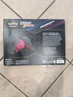 Pokemon TCG Crown Zenith Regidrago v Sealed Box - Image 2
