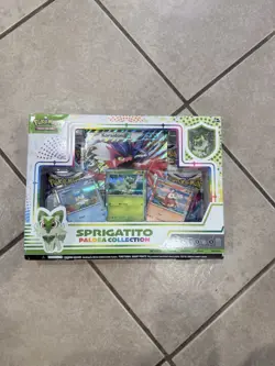 Pokemon TCG Sprigatito Paldea Collection Box Set Sealed - Image 1