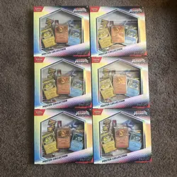 Lot Of 6 Pokemon TCG Scarlet & Violet Prismatic Evolutions Poster Collection - Image 1