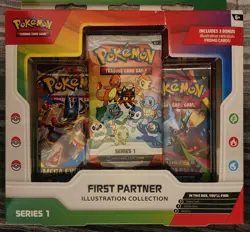 Pokemon TCG First Partner Illustration Collection Box Series 1 |BRAND NEW SEALED - Image 1