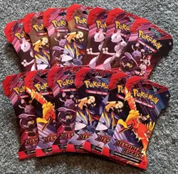 🔥Pokemon Destined Rivals Sleeved Booster Packs FACTORY SEALED 🔥 LOT OF 13 🔥 - Image 1