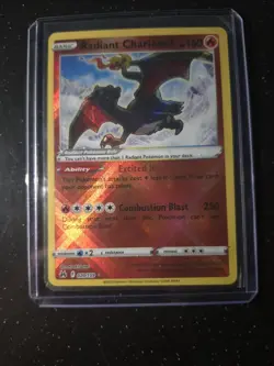 Pokemon Radiant Charizard 020/159 Crown Zenith Radiant Rare Holo Near Mint - Image 1