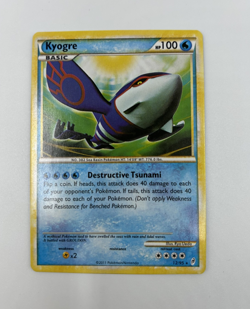 Kyogre #12/95 NON HOLO Call Of Legends LP Pokemon TCG 2011 - Image 1