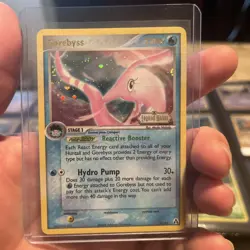 Pokemon TCG Gorebyss Legend Maker 17/92 Rare Reverse Holo Stamped Damaged Swirl - Image 4