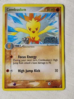 NM Combusken - Reverse Holo #16 Crystal Guardians Pokemon TCG - Image 1