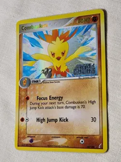 NM Combusken - Reverse Holo #16 Crystal Guardians Pokemon TCG - Image 3