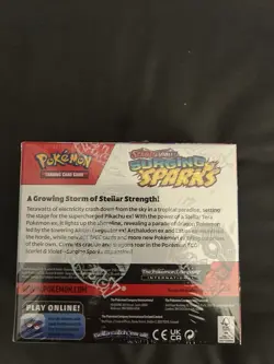 Pokemon TCG Scarlet & Violet—Surging Sparks Booster Box English 2024 360c - Image 4