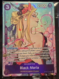 Black Maria OP08-074 Illustration Box Vol. 2 Promo - Image 1