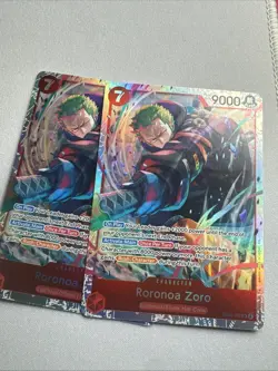 Roronoa Zoro Eb04-007 Sr English Set Of 2 Near Mint Op15 - Image 1