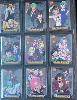 ONE PIECE X DRAGONBALL MORINAGA 2008 MASTER SET - Image 1