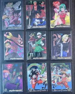 ONE PIECE X DRAGONBALL MORINAGA 2008 MASTER SET - Image 2