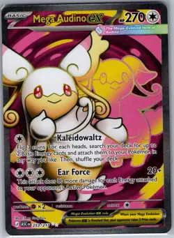 Mega Audino ex 253/217 ME: Ascended Heroes - Pokemon Card - NM - Image 1