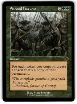 Second Harvest (Retro Frame) #417 Innistrad Remastered - Image 1