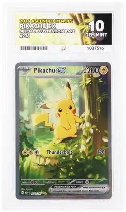 Pikachu Ex 276/217, Ascended Heroes, Pokemon, ACE 10 Perfect Subs - Image 2