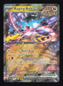 Raging Bolt ex 145 Holo Scarlet & Violet Promo Pokemon Near Mint - Image 1