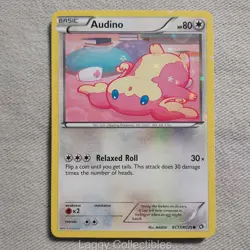 Pokemon Legendary Treasures: Radiant Collection RC17/RC25 Audino - Common - MP - Image 1