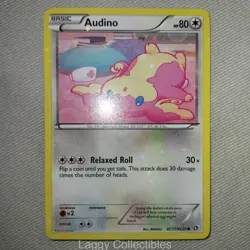 Pokemon Legendary Treasures: Radiant Collection RC17/RC25 Audino - Common - MP - Image 3