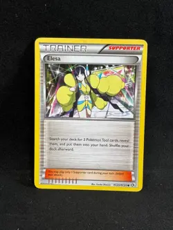 Elesa RC20/RC25 Holo Common Legendary Treasures: Radiant Collection Pokemon MP - Image 1