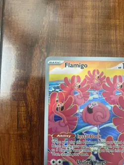 Pokemon Flamigo Paldea Evolved 227/193 Holo Art Rare NM/M PACK FRESH - Image 3