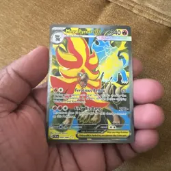 Pokemon TCG Mega Pyroar ex Chaos Rising 099/086 ultra rare - Image 1