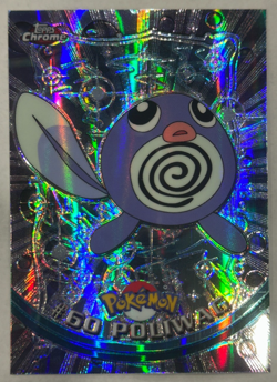 Topps Chrome 2000 Pokemon - Spectra Chrome #60 Poliwag - Image 1