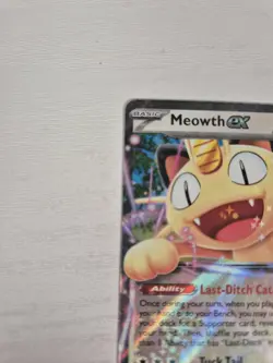 Pokemon TCG Perfect Order - Meowth EX 062/088 Double Rare Holo Mega Evolution - Image 2
