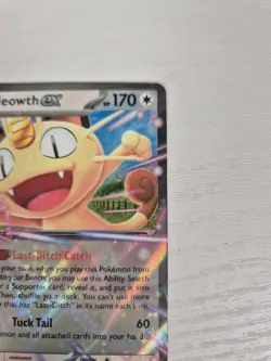 Pokemon TCG Perfect Order - Meowth EX 062/088 Double Rare Holo Mega Evolution - Image 3