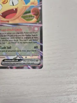 Pokemon TCG Perfect Order - Meowth EX 062/088 Double Rare Holo Mega Evolution - Image 4