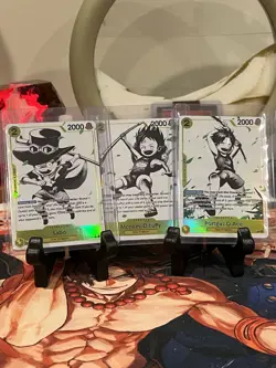 🔥One Piece TCG Three Brothers ST13 - 3 Brother Alt Art Set - Luffy Ace Sabo🔥 - Image 1