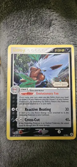 2006 Pokemon Shiftry EX Legend Maker Reverse Holo Rare #12 - Image 1