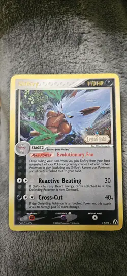2006 Pokemon Shiftry EX Legend Maker Reverse Holo Rare #12 - Image 2