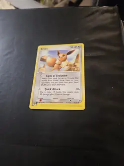2004 Pokemon EX Sandstorm Eevee 63/100 - Battle Stadium Deck (not e-Reader) LP+ - Image 1