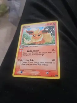 Pokemon Cards Flareon 2/17 Holo Rare POP Series 3 - LP - Image 1