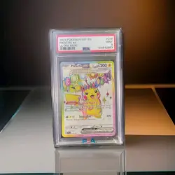 Pokemon TCG Pikachu EX 219/191 Full Art Ultra Rare Surging Sparks Mint PSA 9 - Image 1
