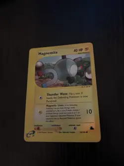 Pokemon TCG Magnemite Reverse Holo 76/144 Skyridge 2003 Near Mint Condition - Image 1