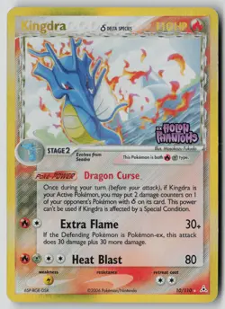 Kingdra 10/110 Holo Rare Holon Phantoms Pokemon Reverse Holo NM - Image 1