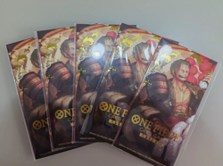 5 Packs One Piece TCG Card Game Chinese Zoro Lunar New Year Red Packet Promo - Image 1