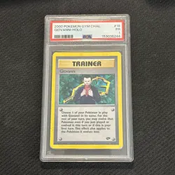 Giovanni 2000 Gym Challenge Holo Pokemon Card 18/132 PSA 1 - Image 1