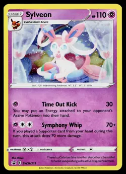 Sylveon SWSH211 SWSH: Sword & Shield Promo Cards #3 *SWIRL* - Image 1