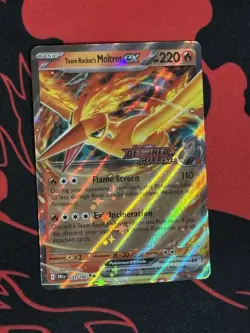 3x Team Rocket’s Moltres UPC Promo Cards - Image 2